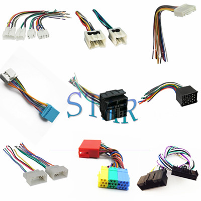 different types of car iso wire harnesses