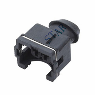 EV1 2 Pin Black Female Auto Connector ST70227B-3.5-21